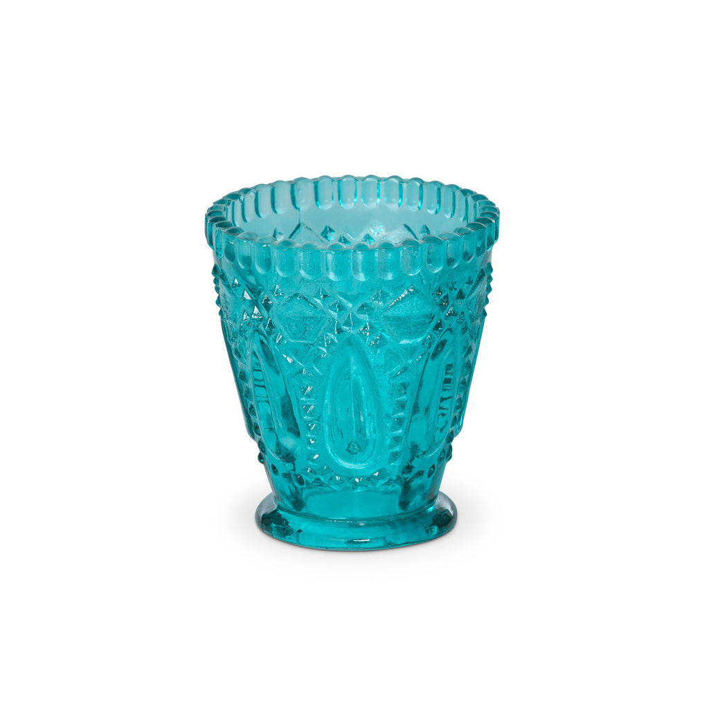 Zoe Glass Votive Holder - Bombay Mercantile
