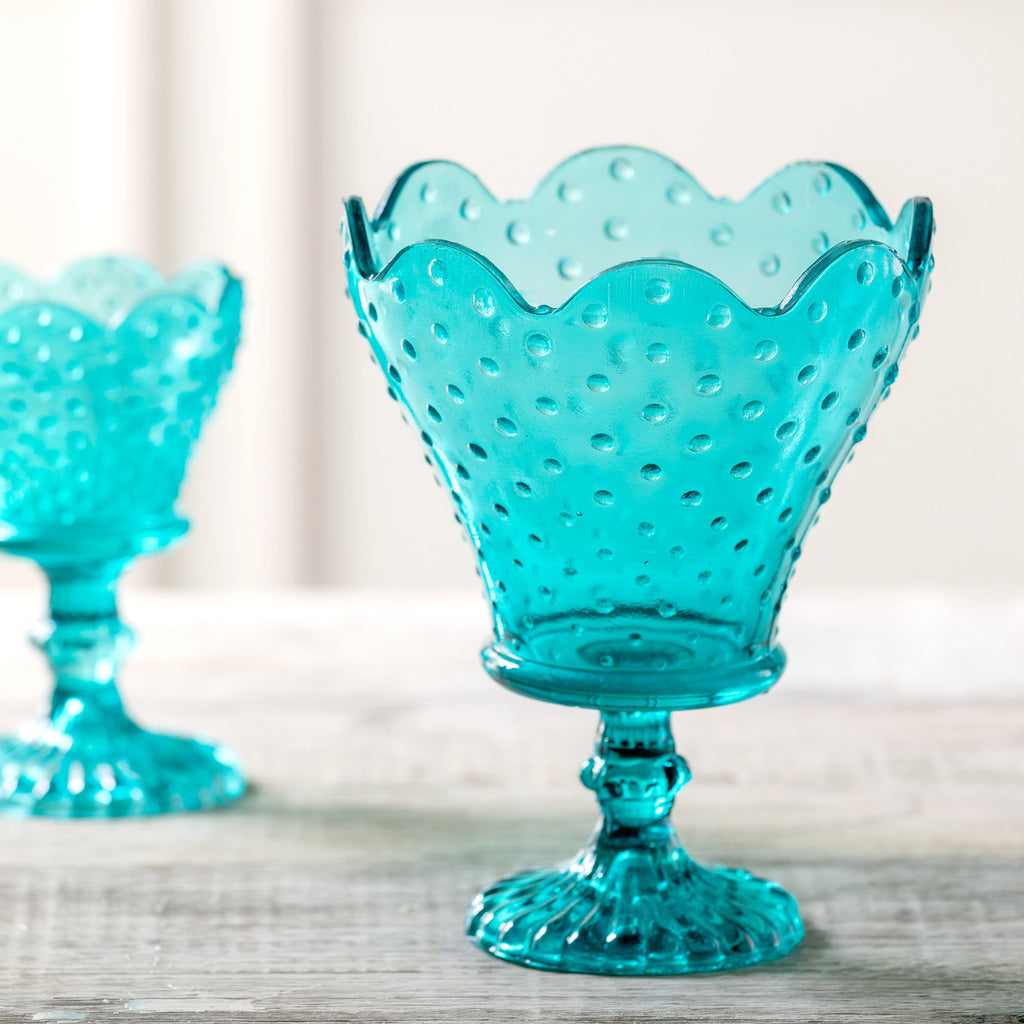 Zoe Scalloped Urn - Bombay Mercantile