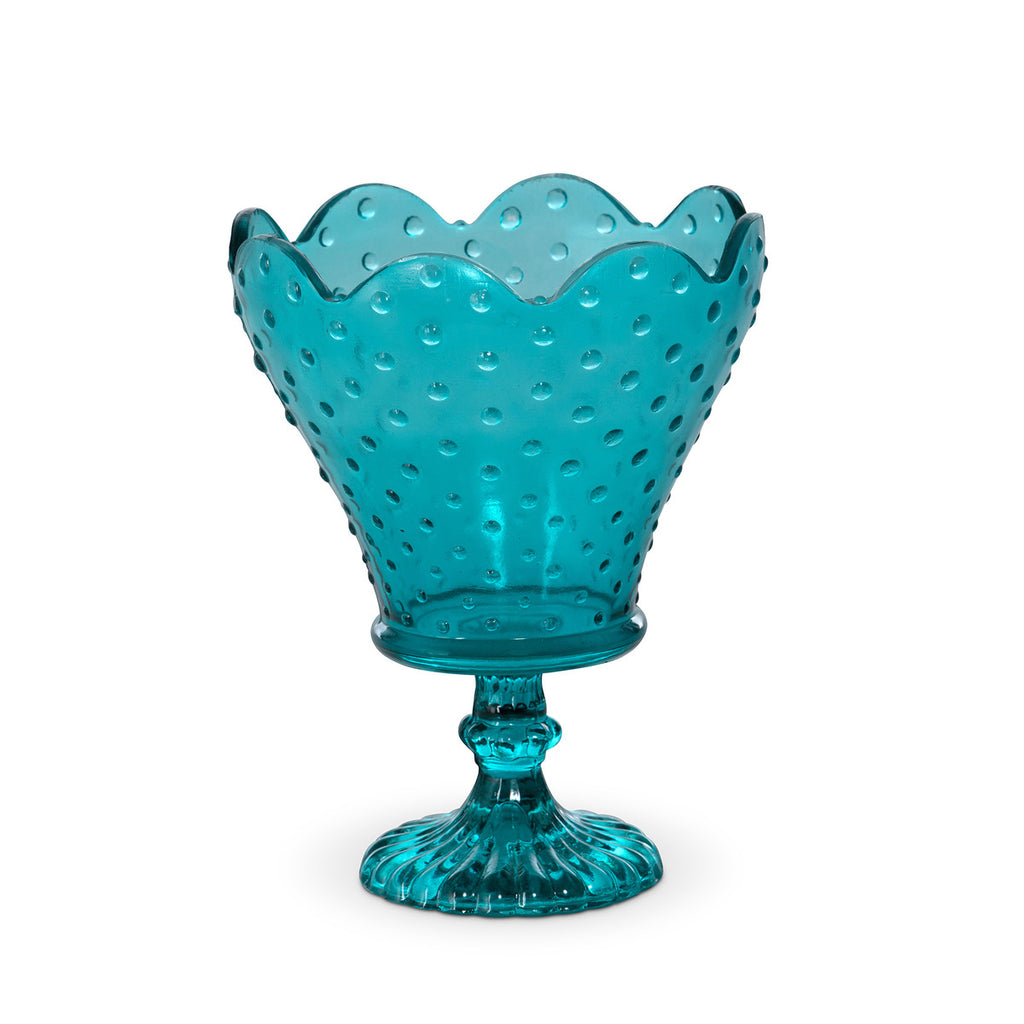 Zoe Scalloped Urn - Bombay Mercantile