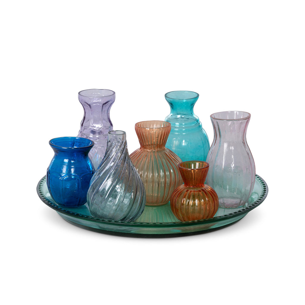 Arc-en-Ciel Large Vase Collection, Set of 7 - Bombay Mercantile