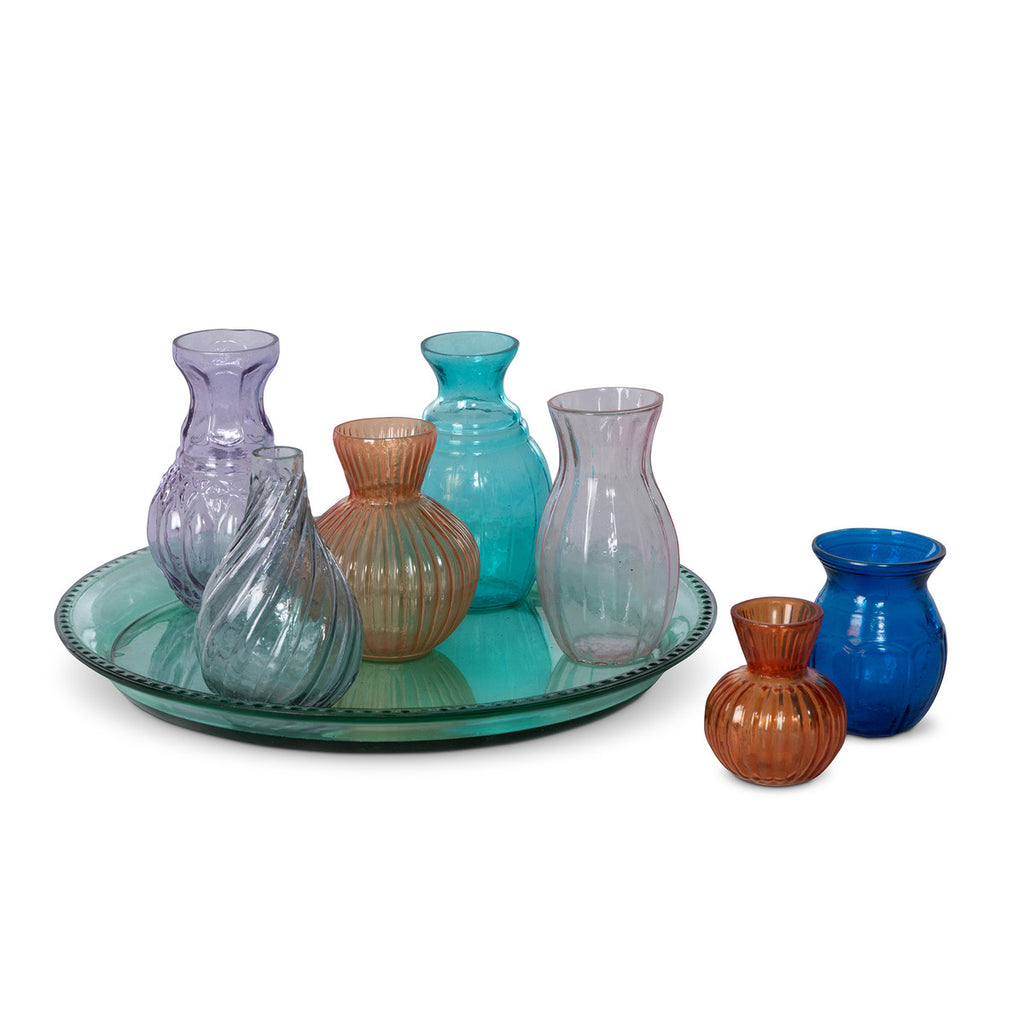 Arc-en-Ciel Large Vase Collection, Set of 7 - Bombay Mercantile