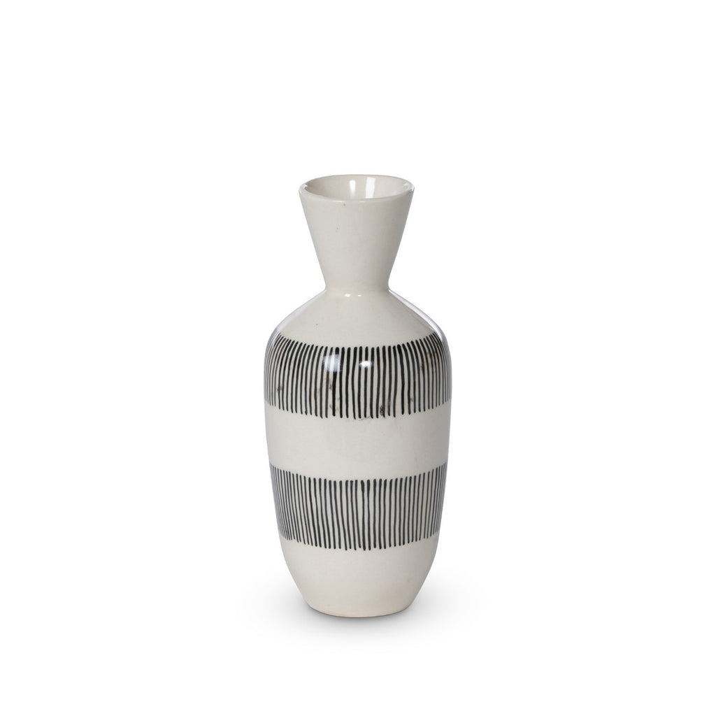 Handpainted Gila Ceramic Vase - Bombay Mercantile