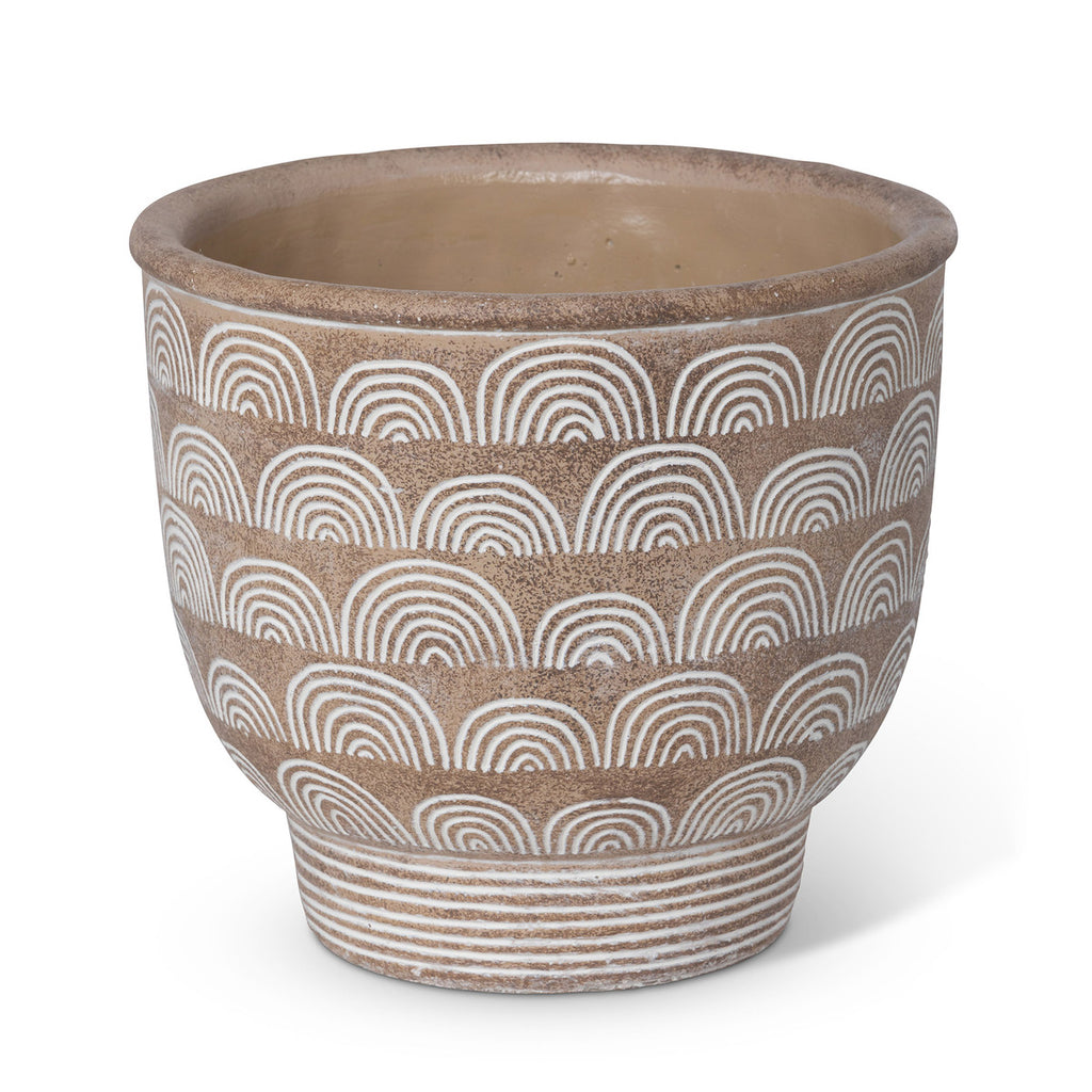 Vista Cement Pot - Bombay Mercantile