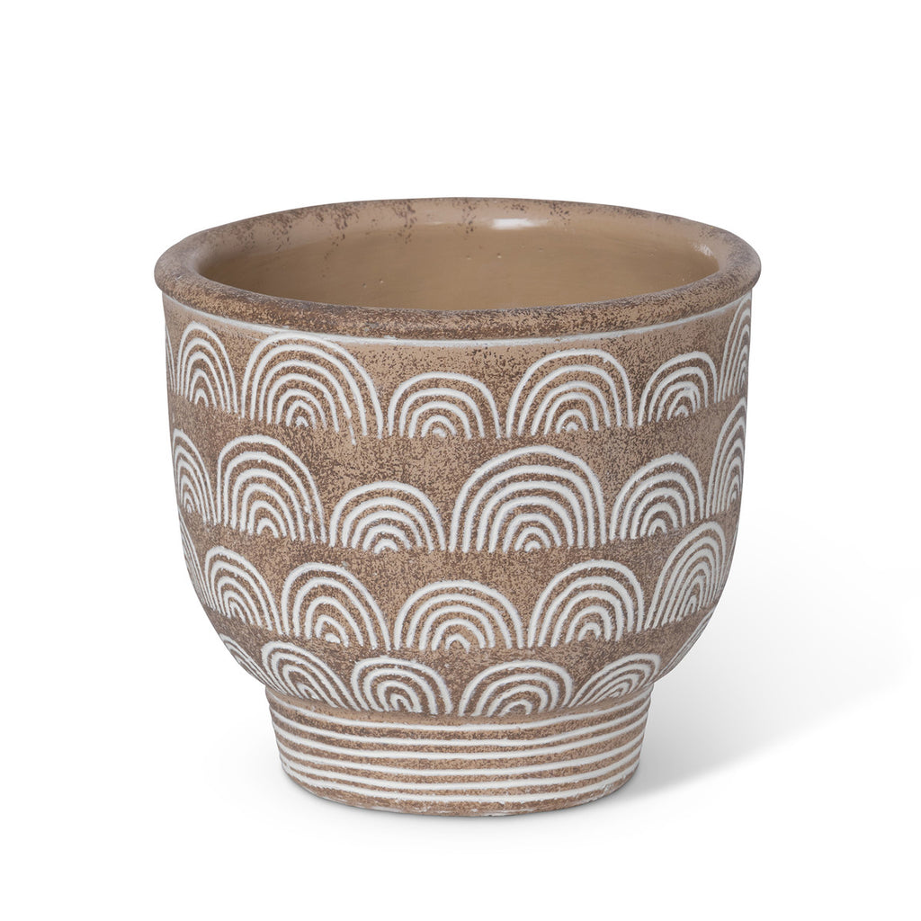 Vista Cement Pot - Bombay Mercantile