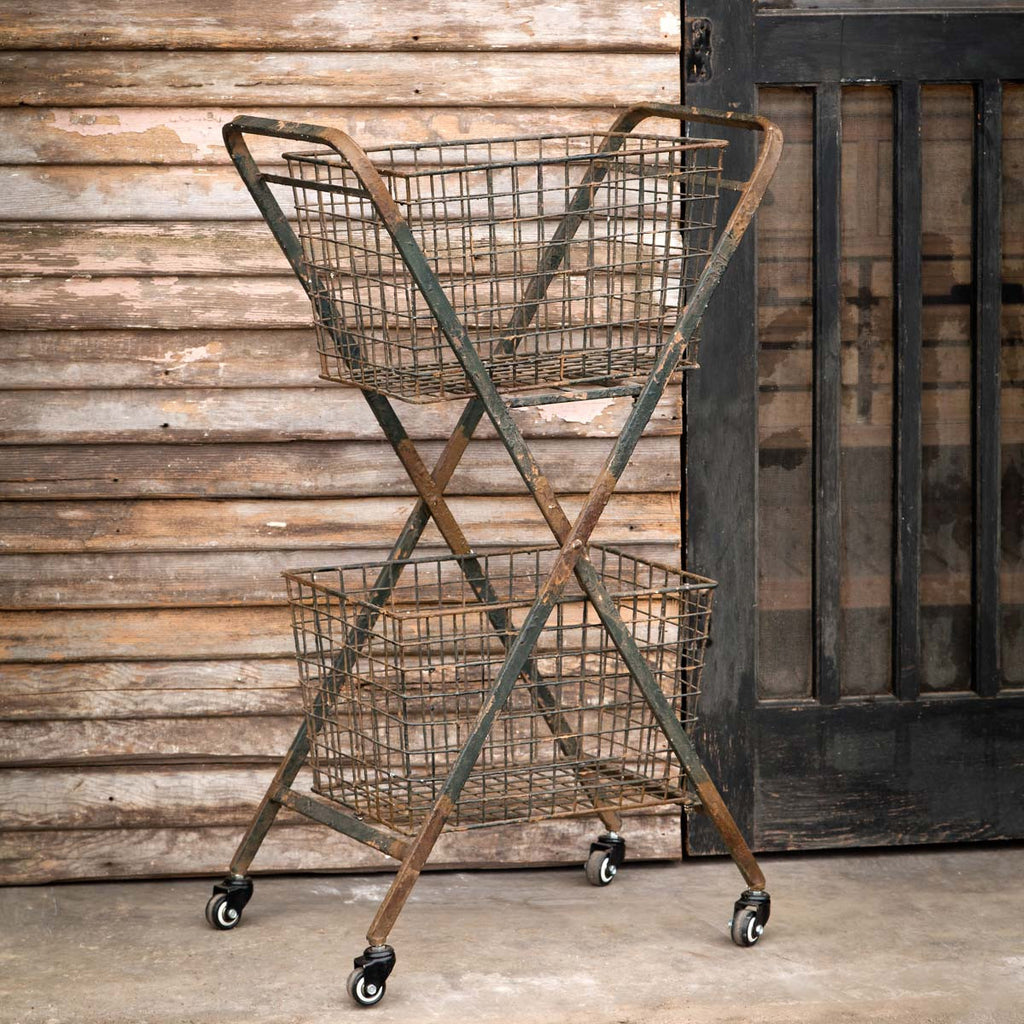 Double Market Cart - Bombay Mercantile
