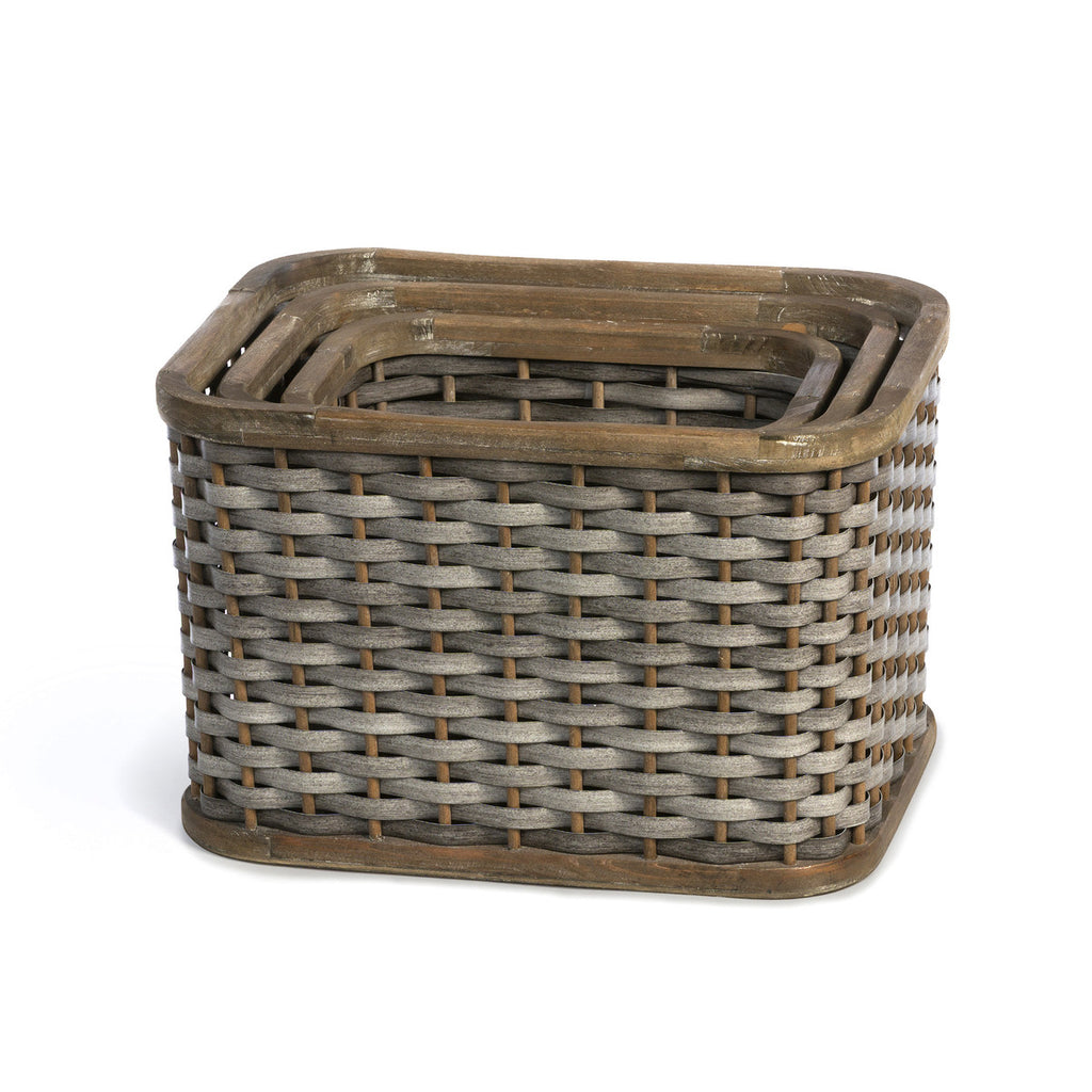 Woven Storage Basket - Bombay Mercantile