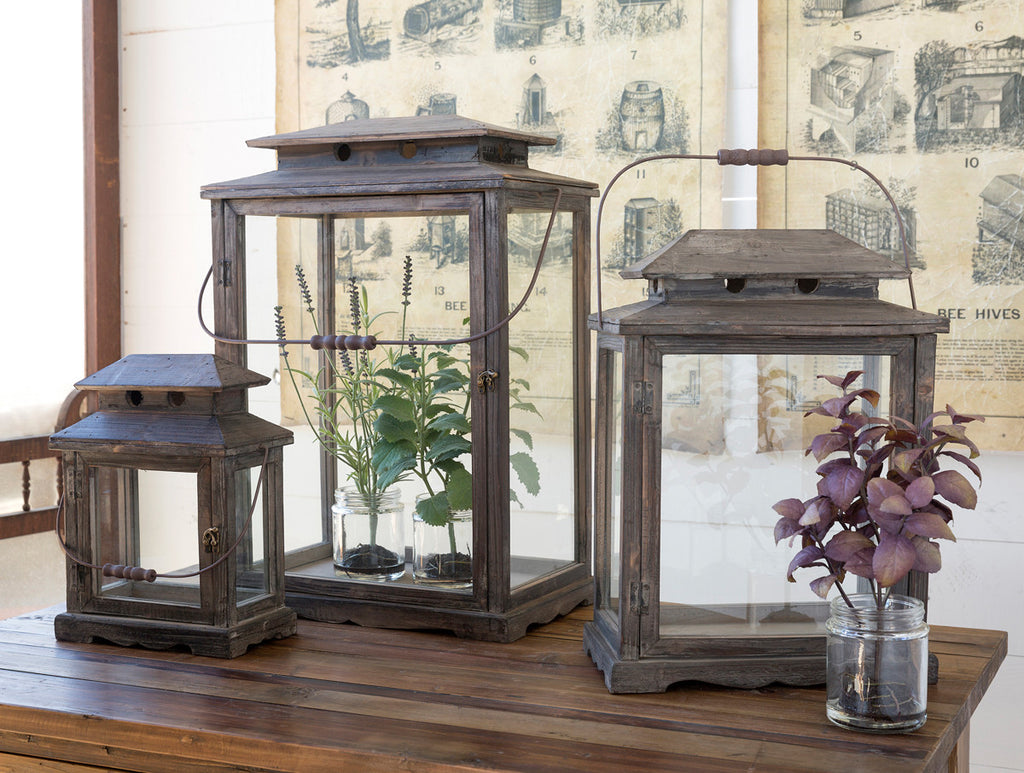 Wooden Display Boxes, Set of 3 - The Nifty Decor