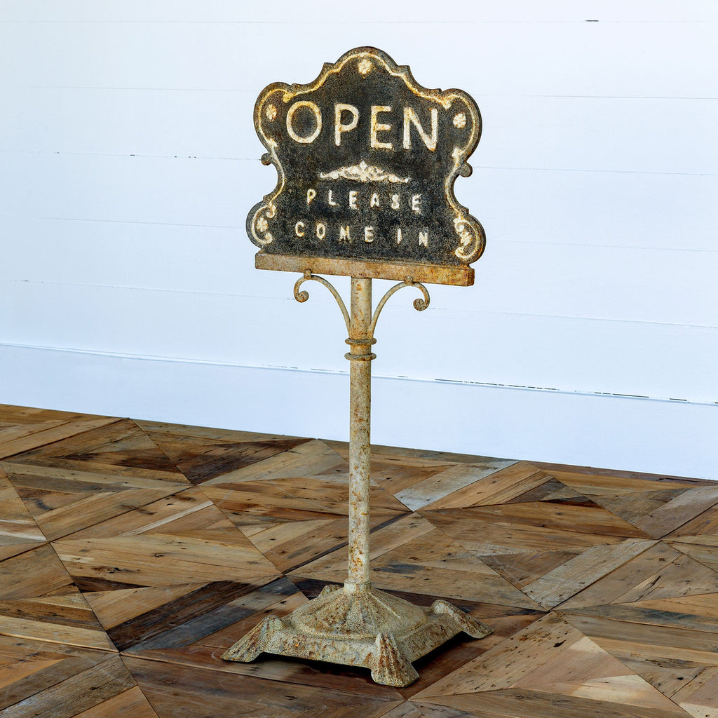 Shopkeeper's Open/Closed Sign - Bombay Mercantile