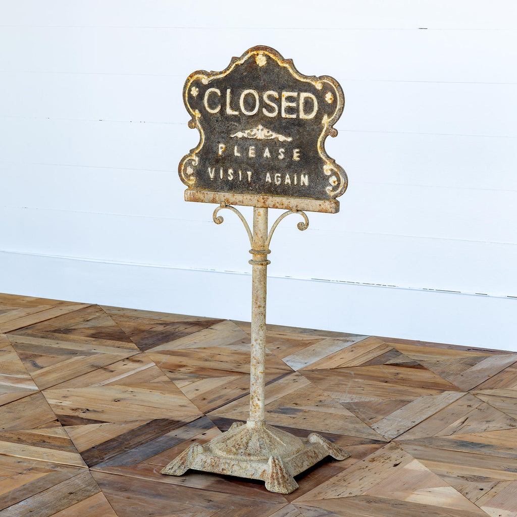 Shopkeeper's Open/Closed Sign - Bombay Mercantile