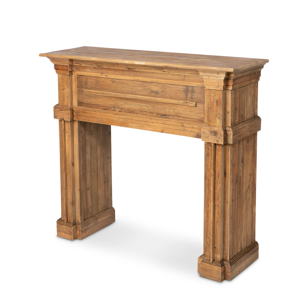 Reclaimed Pine Fireplace Mantel - Bombay Mercantile