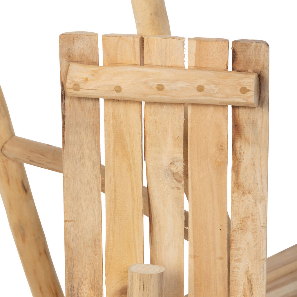 Natural Ladder Display Shelf - Bombay Mercantile