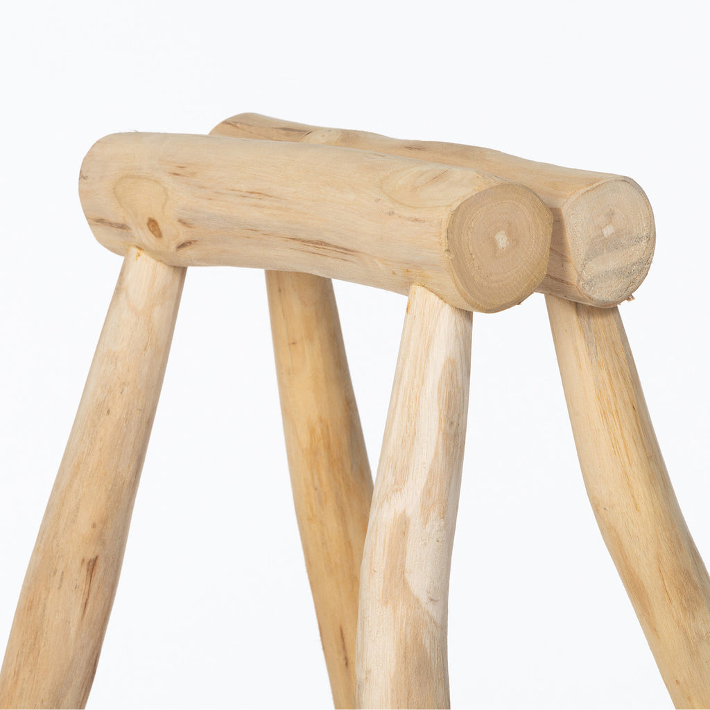 Natural Ladder Display Shelf - Bombay Mercantile