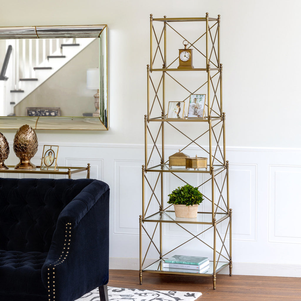 Hampton Etagere - Bombay Mercantile