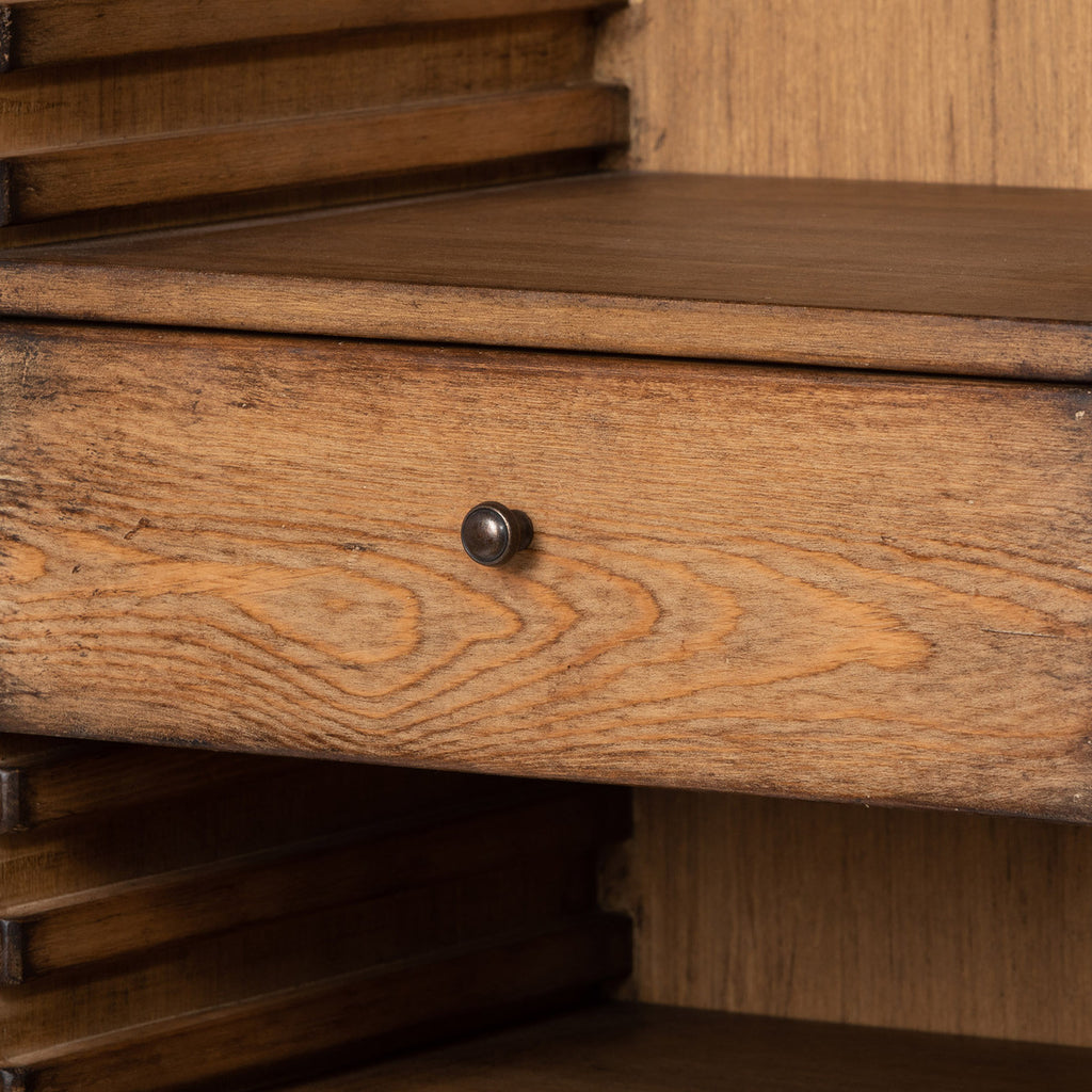 Bradley Adjustable Shelf Wooden Bookcase - Bombay Mercantile