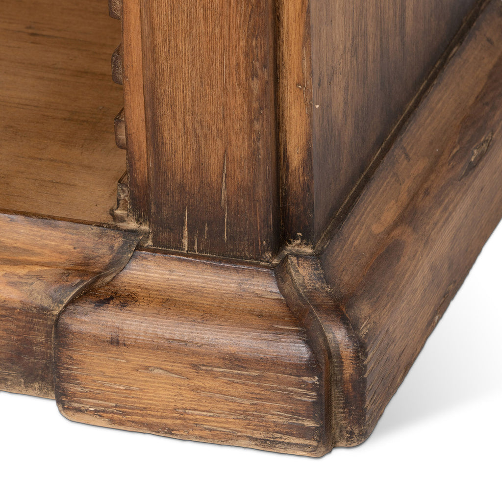 Bradley Adjustable Shelf Wooden Bookcase - Bombay Mercantile