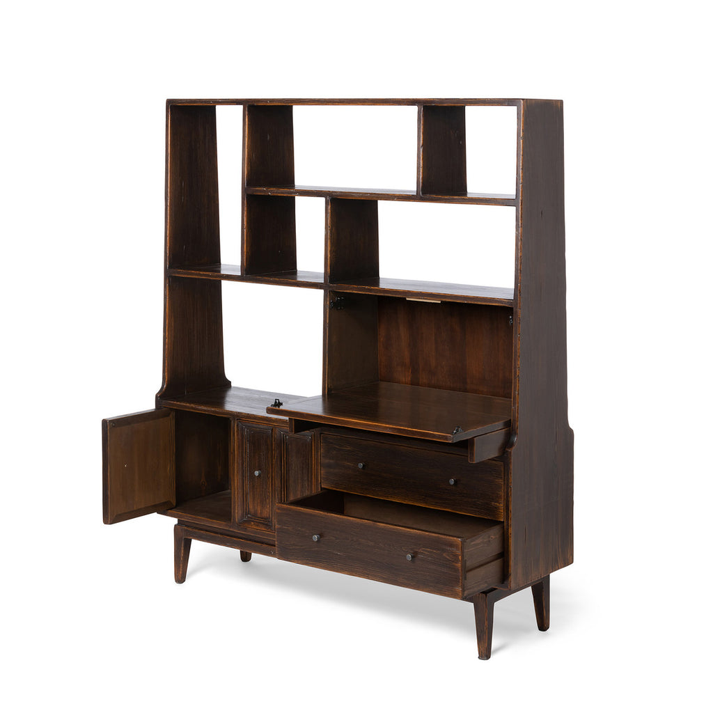 Campbell Etagere Cabinet - Bombay Mercantile