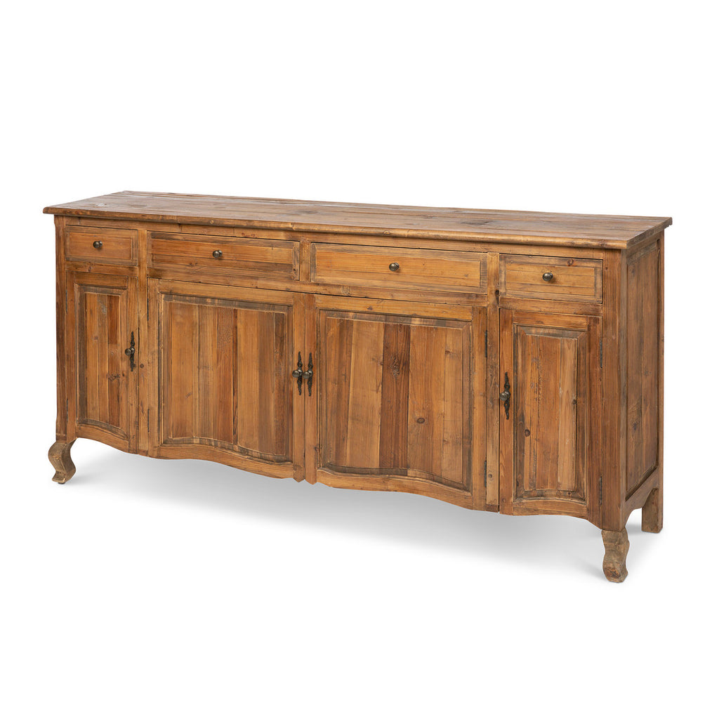 Reclaimed Pine French Country Sideboard - Bombay Mercantile