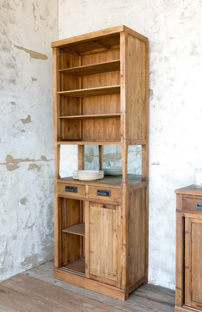 Tall Bar Back Cabinet - Bombay Mercantile