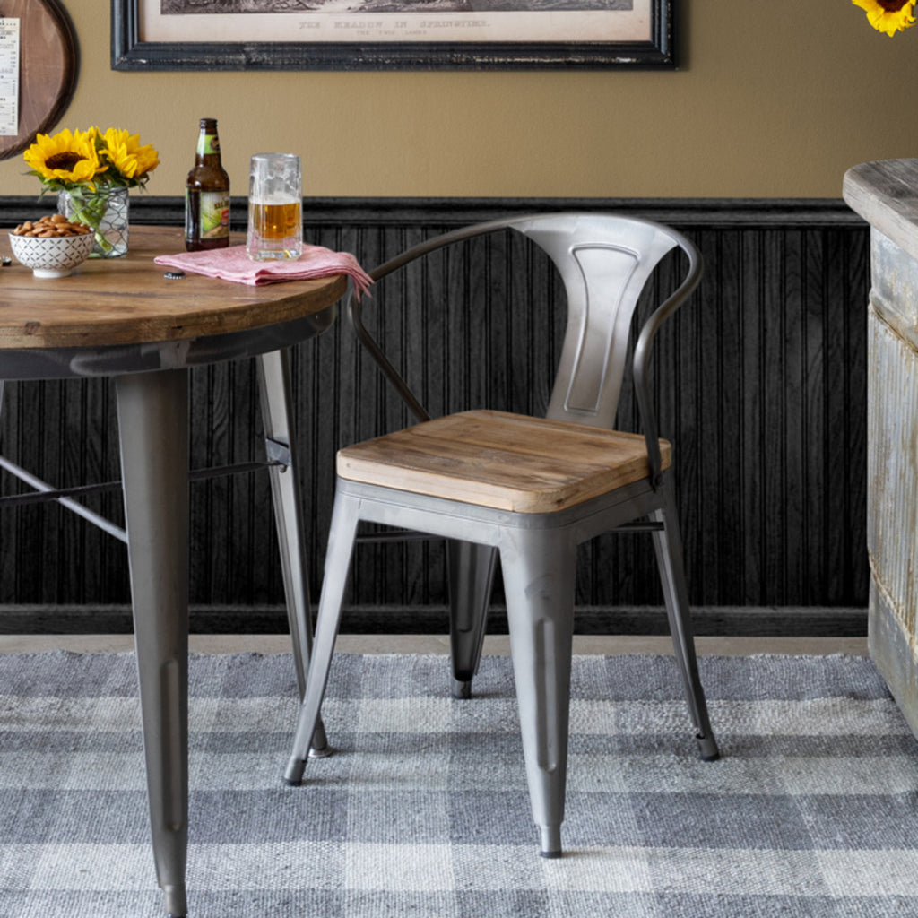 Industrial Bistro Chair - Bombay Mercantile