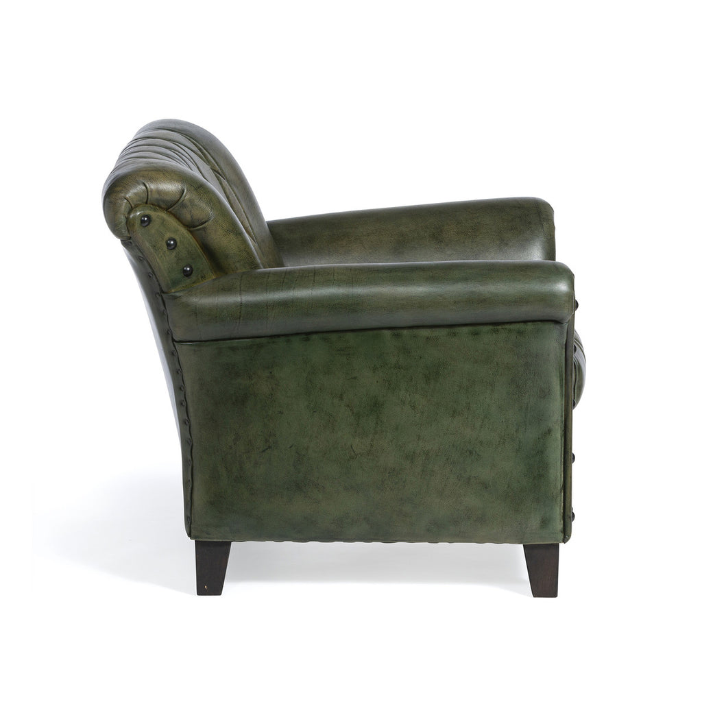 Bradford Leather Armchair - Bombay Mercantile