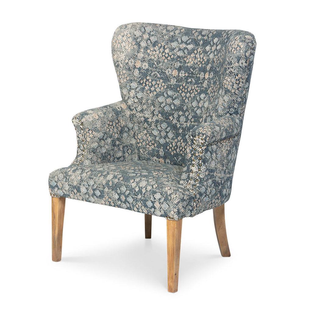 Estella Upholstered Arm Chair - Bombay Mercantile