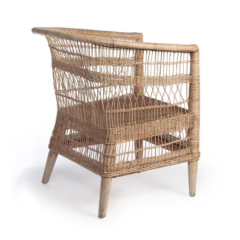 Brenna Rattan Chair - Bombay Mercantile