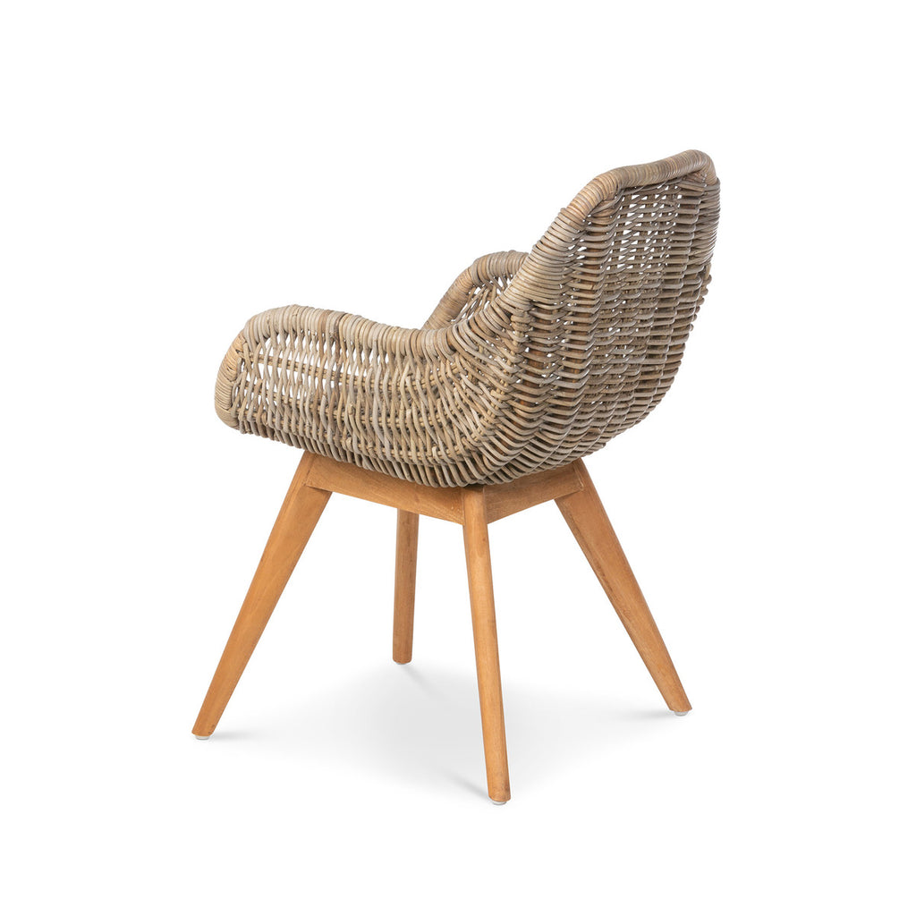 Rattan Lounge Chair - Bombay Mercantile