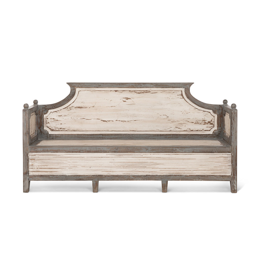 Simone Wooden Bench - Bombay Mercantile