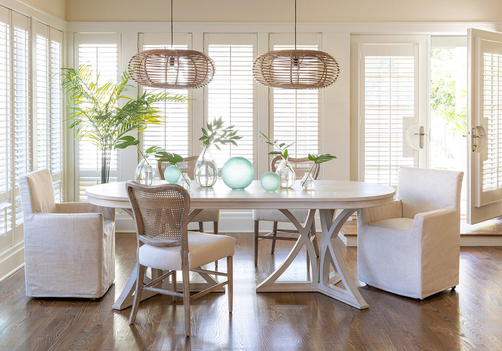 Easton Cane Back Dining Chair - Bombay Mercantile