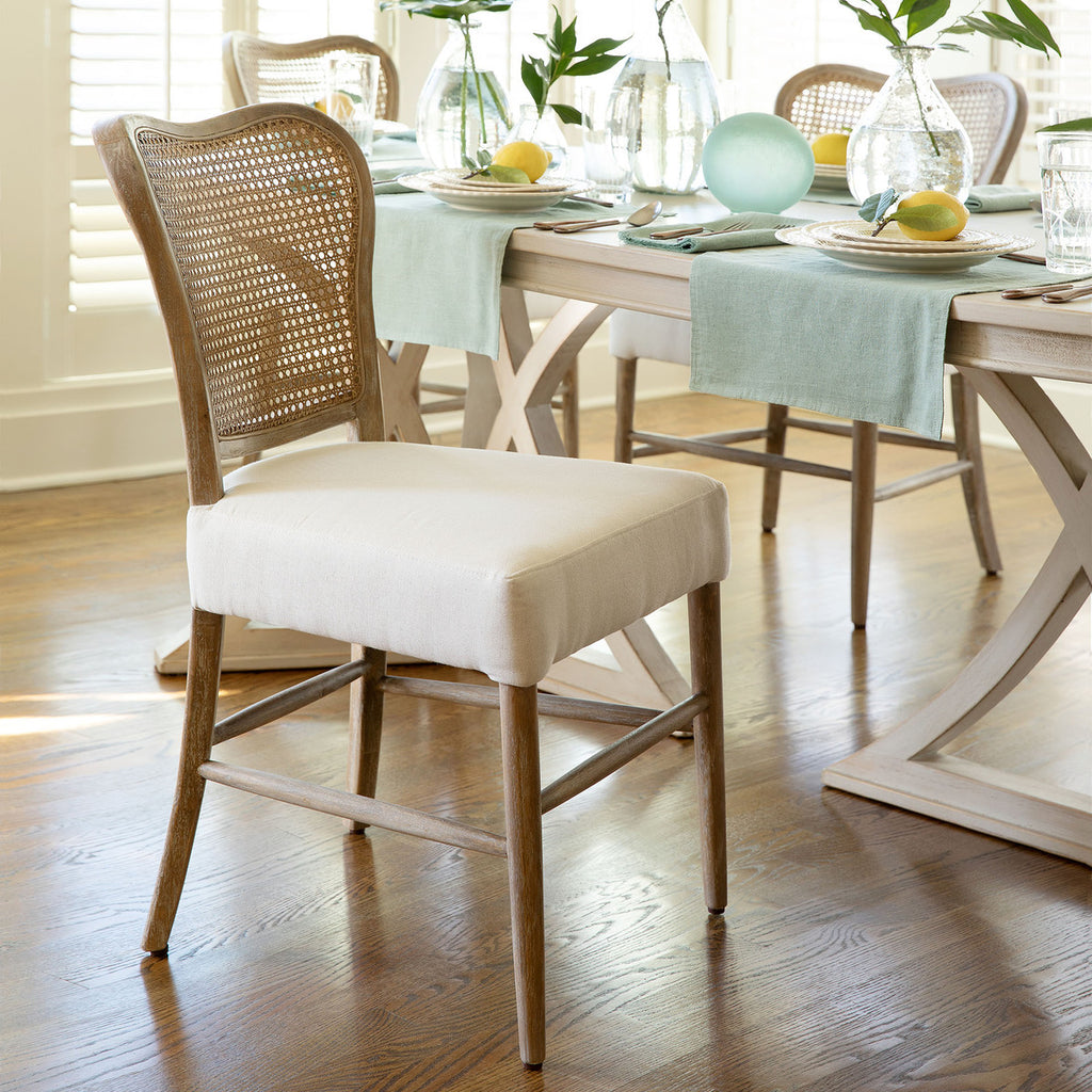 Easton Cane Back Dining Chair - Bombay Mercantile