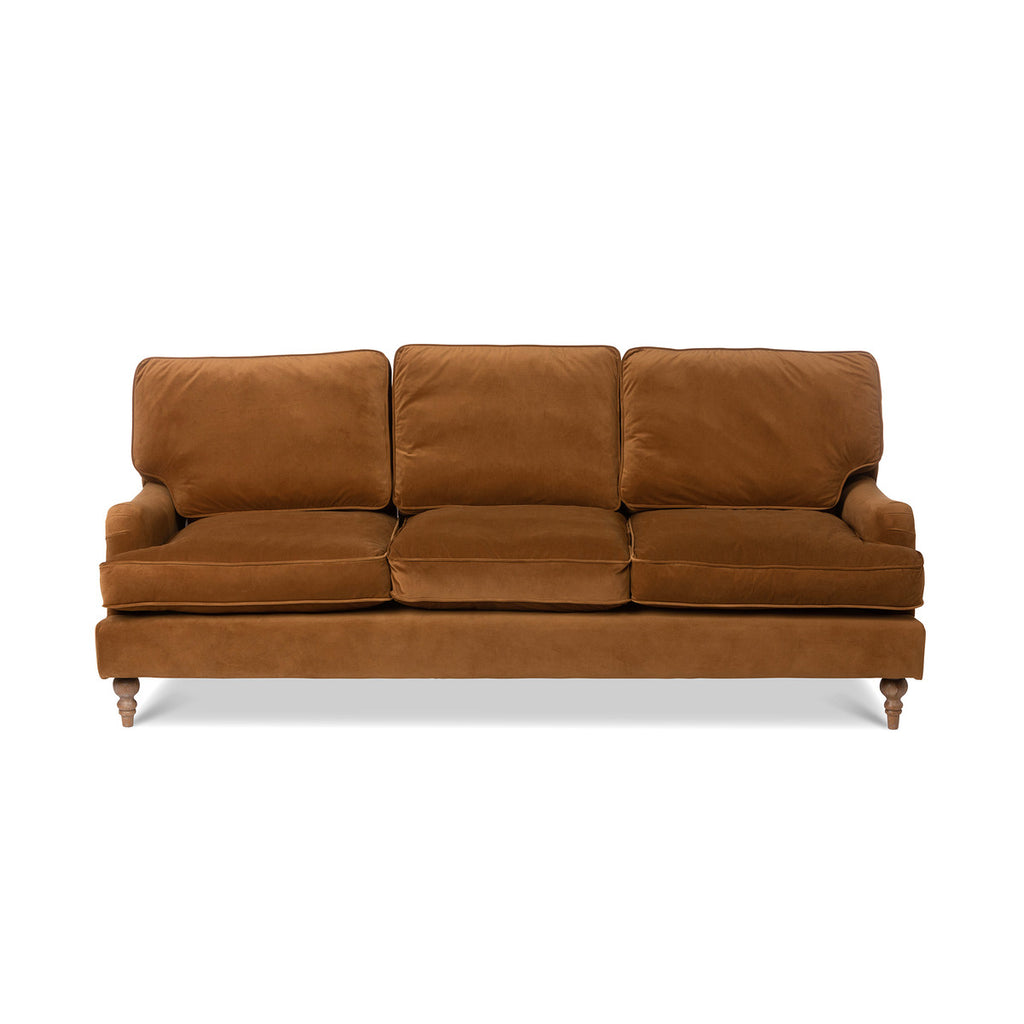 Carlisle Velvet Upholstered Sofa - Bombay Mercantile