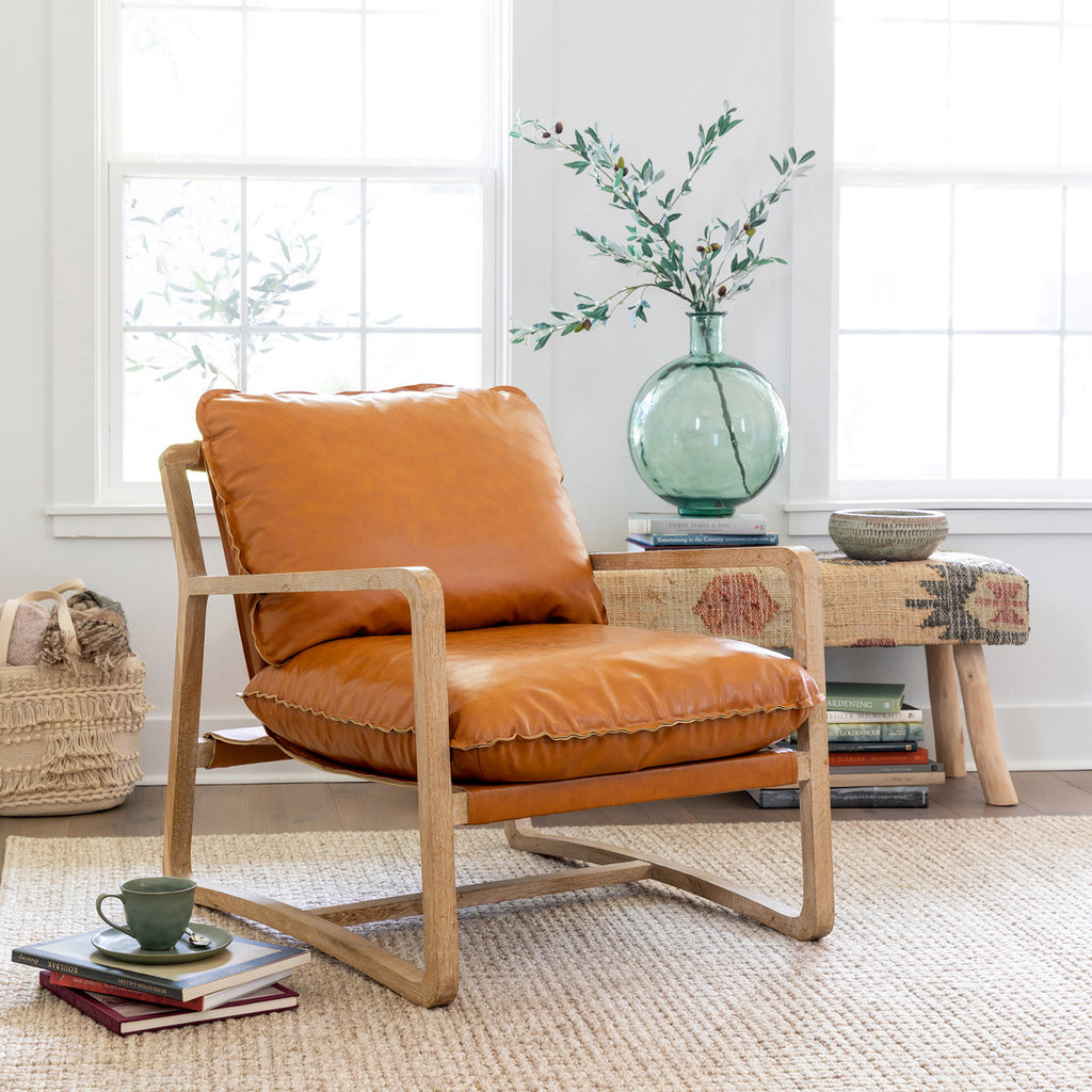 Haldon Lounge Chair - Bombay Mercantile