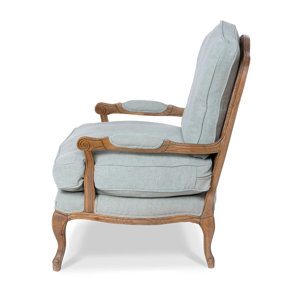 Camille Upholstered Arm Chair - Bombay Mercantile