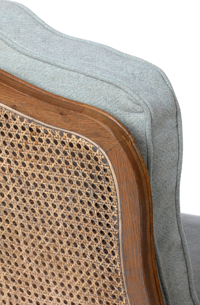 Camille Upholstered Arm Chair - Bombay Mercantile