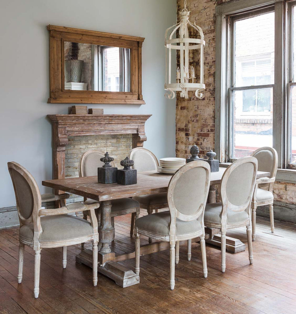 Arm Chair White Wash - The Nifty Decor