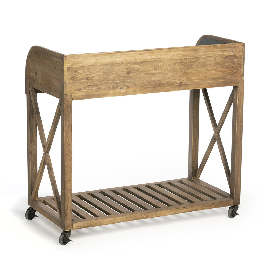 Zinc Top Potting Table - Bombay Mercantile