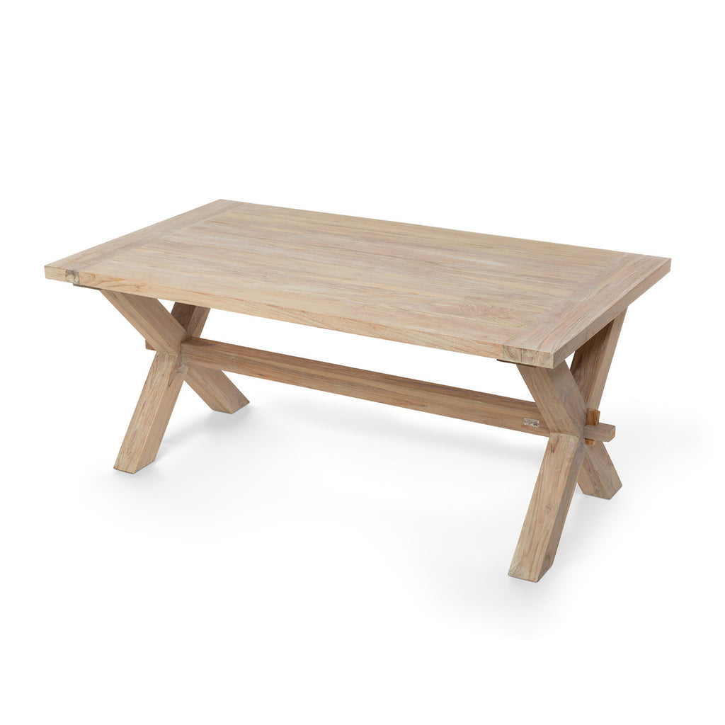 Teak Outdoor Clambake Table - Bombay Mercantile