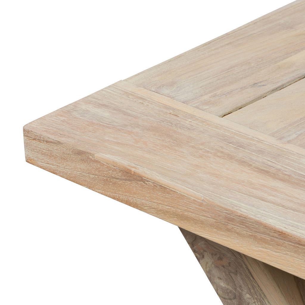 Teak Outdoor Clambake Table - Bombay Mercantile