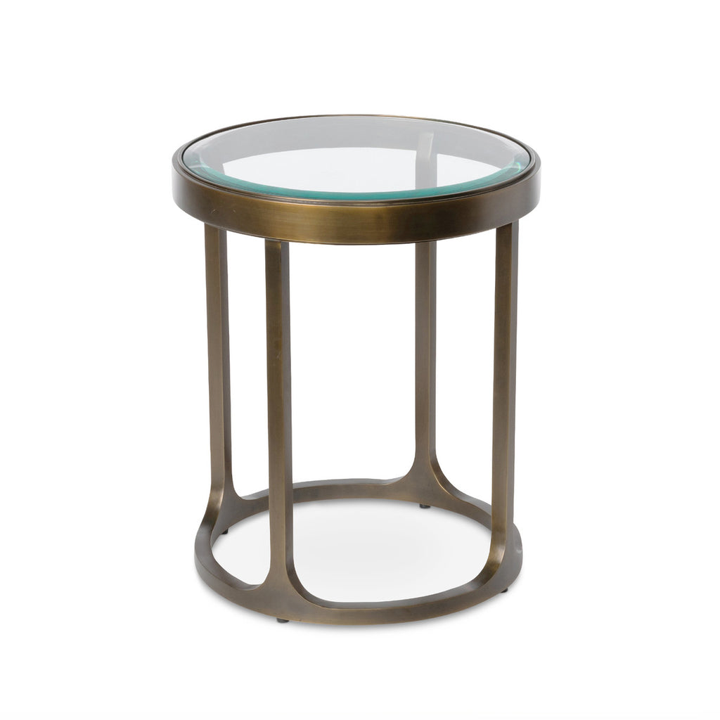 Taurus Round End Table - Bombay Mercantile