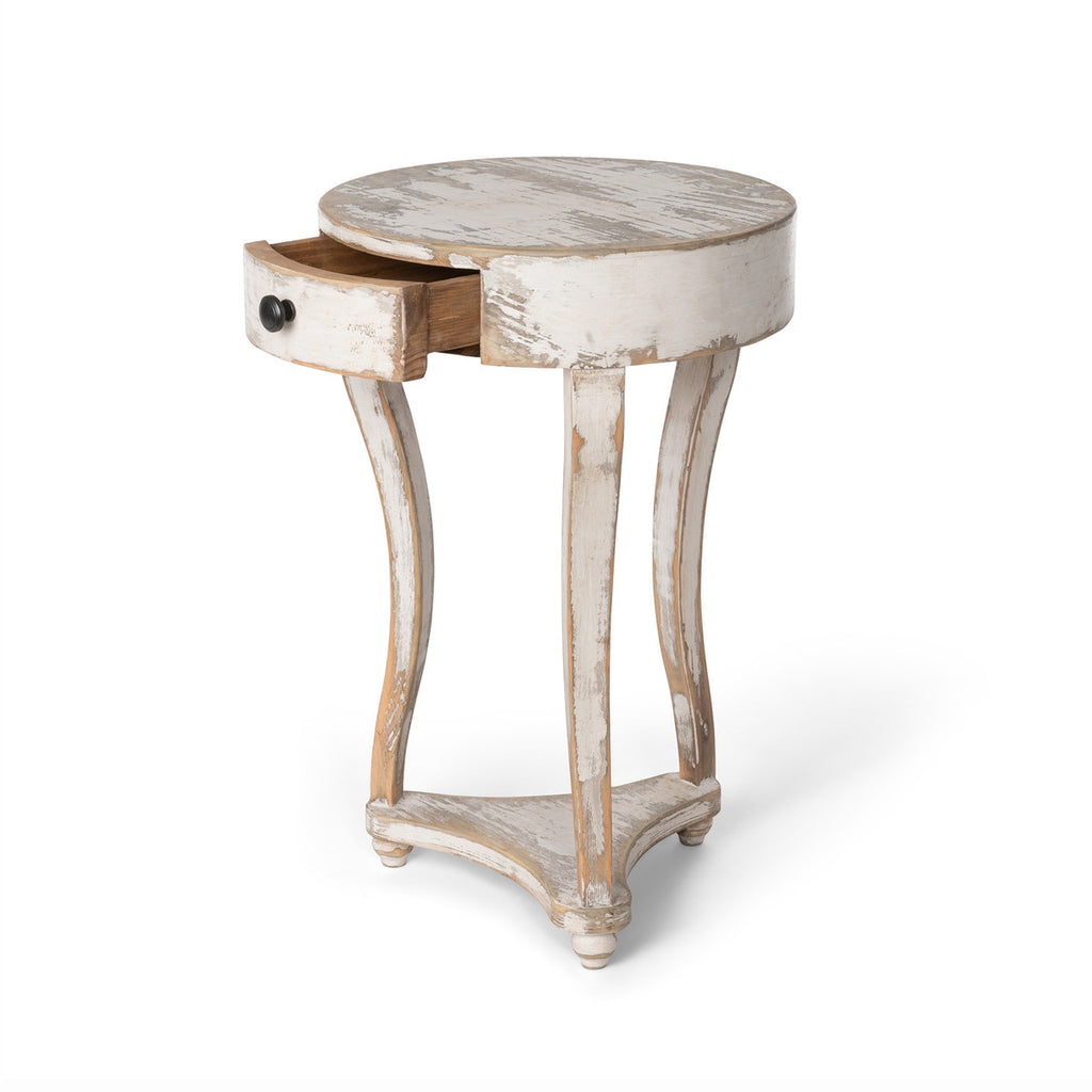 Claudette Wood Accent Table - Bombay Mercantile