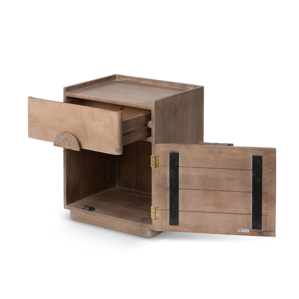 Rosette Side Table - Bombay Mercantile