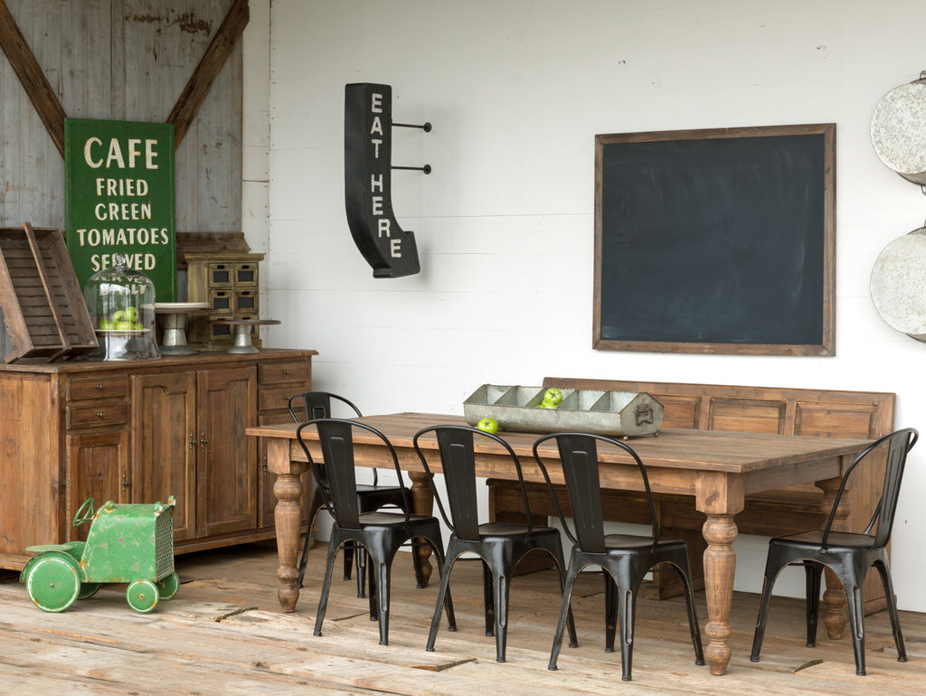 Old Pine Farm Table - Bombay Mercantile