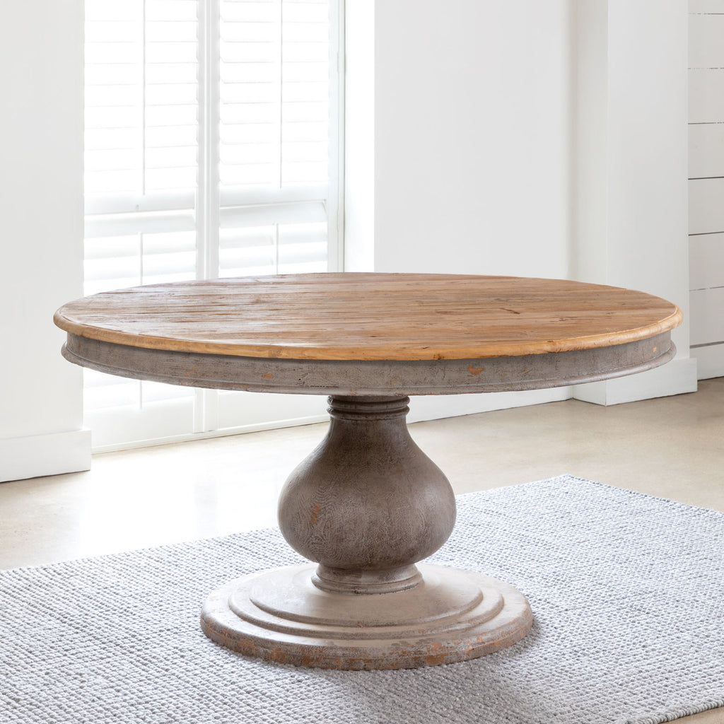 Vintage Foyer Table - Bombay Mercantile