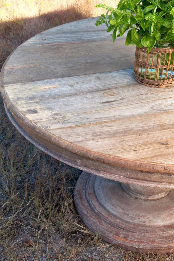 Vintage Foyer Table - Bombay Mercantile