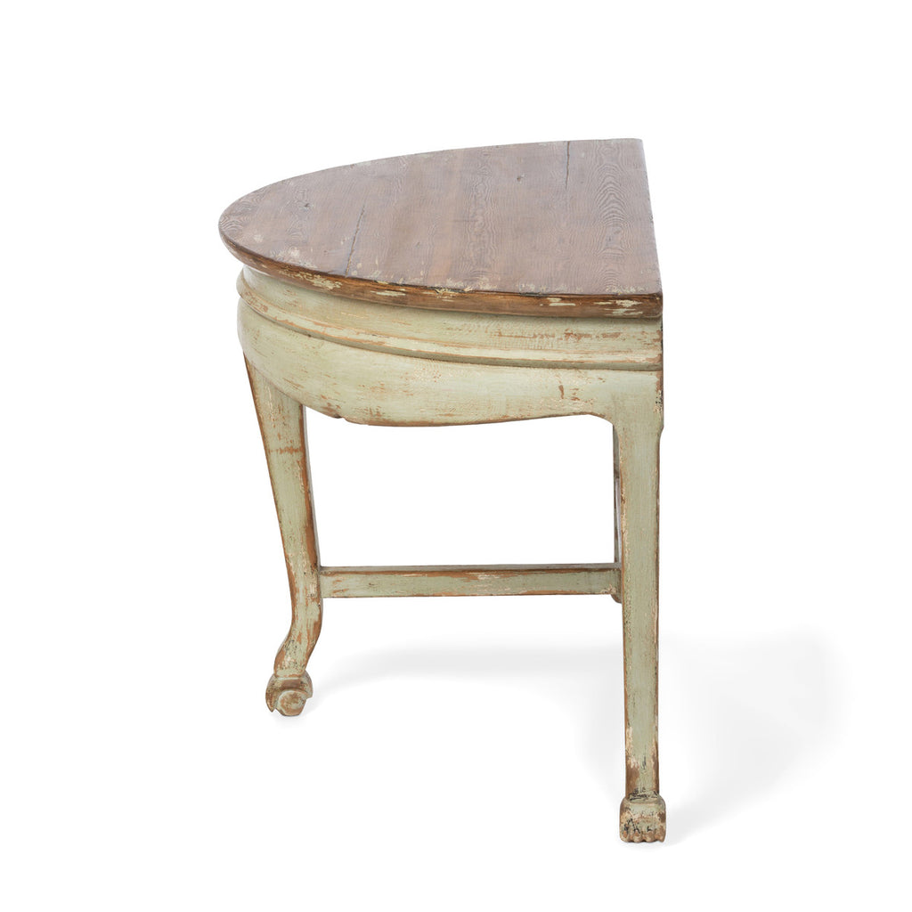 Chinois Demi-Lune Table - Bombay Mercantile