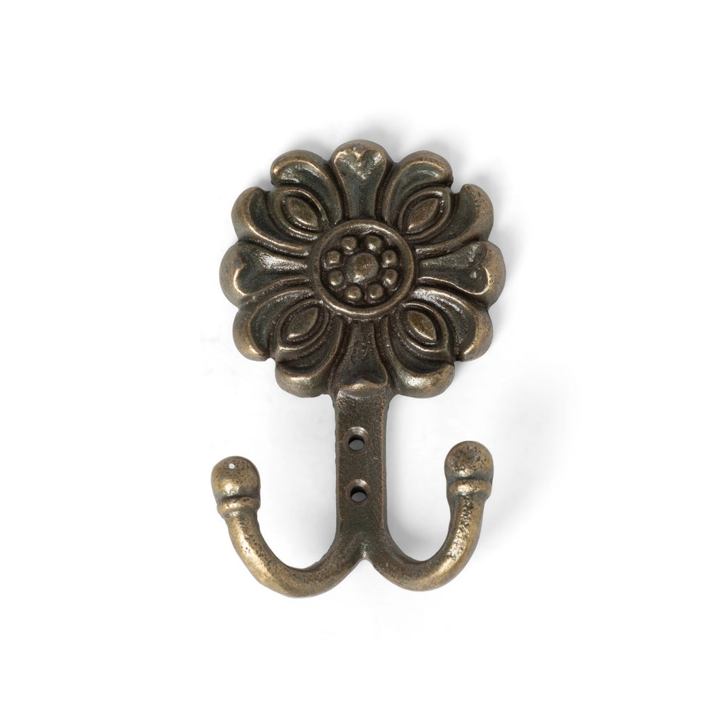 Florette Double Wall Hook - Bombay Mercantile