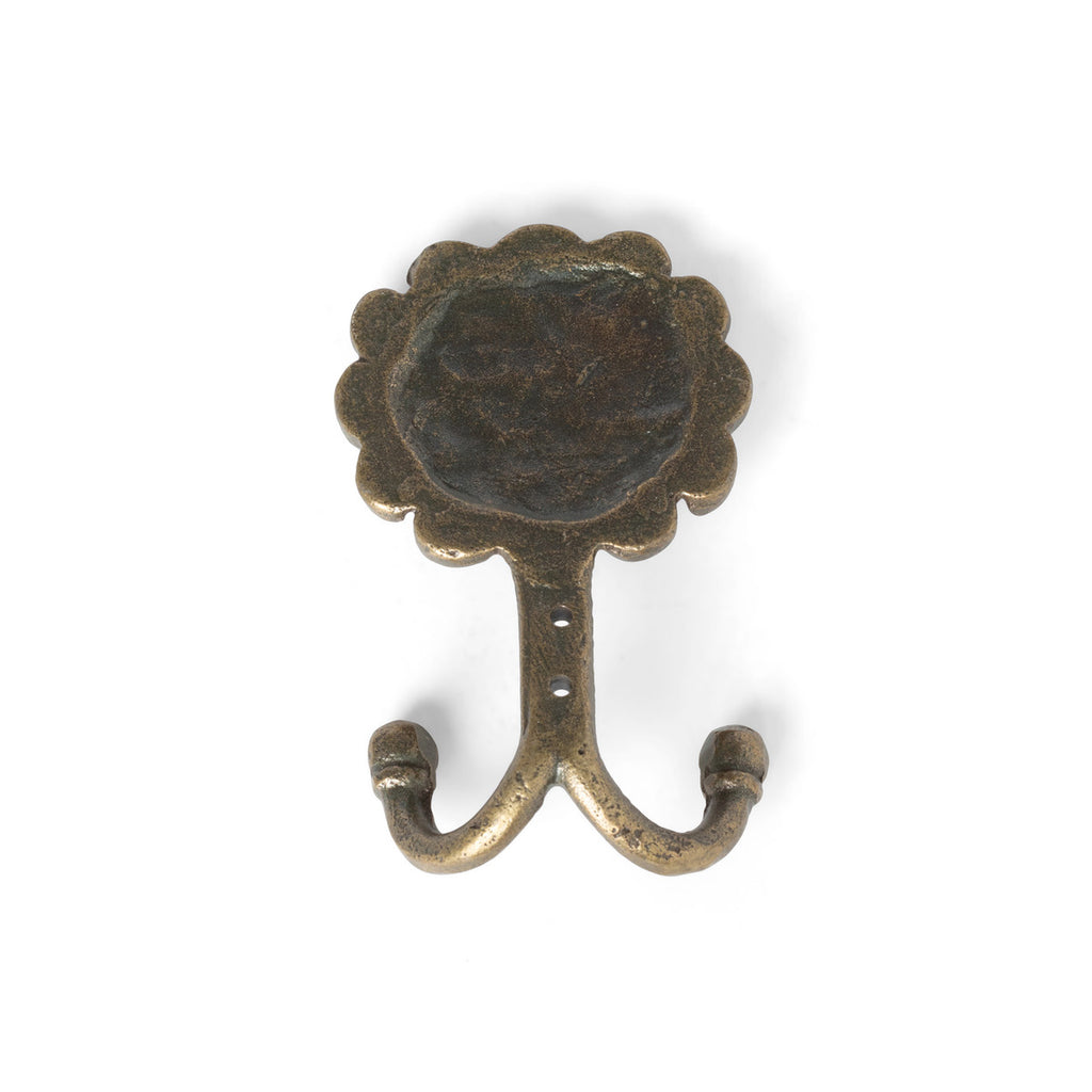 Florette Double Wall Hook - Bombay Mercantile