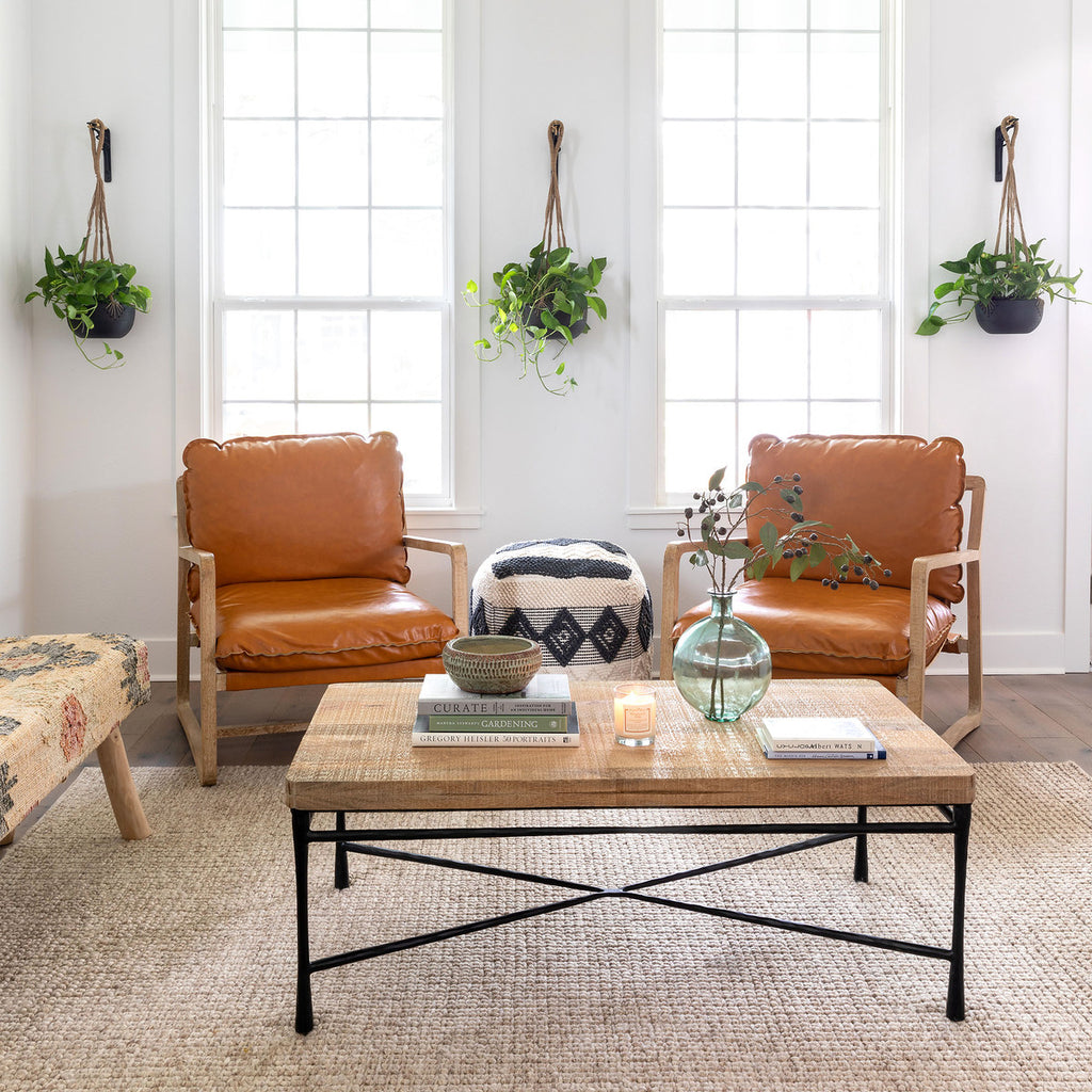 Aspen Hand Woven Natural Felted Wool Rug - Bombay Mercantile