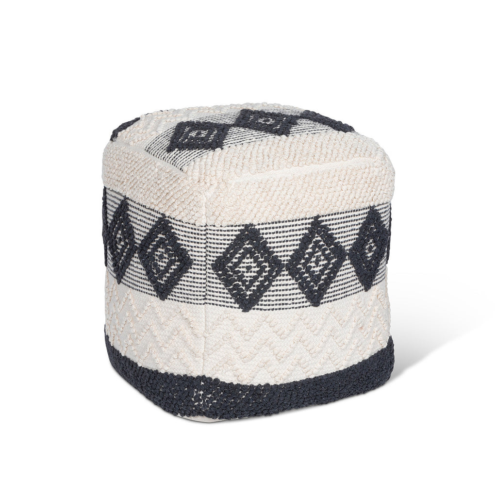 Janis Cotton Pouf - Bombay Mercantile