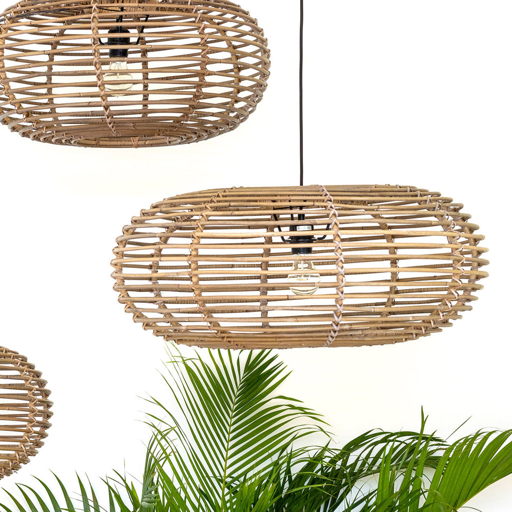 Kailani Rattan Pendant Light - Bombay Mercantile